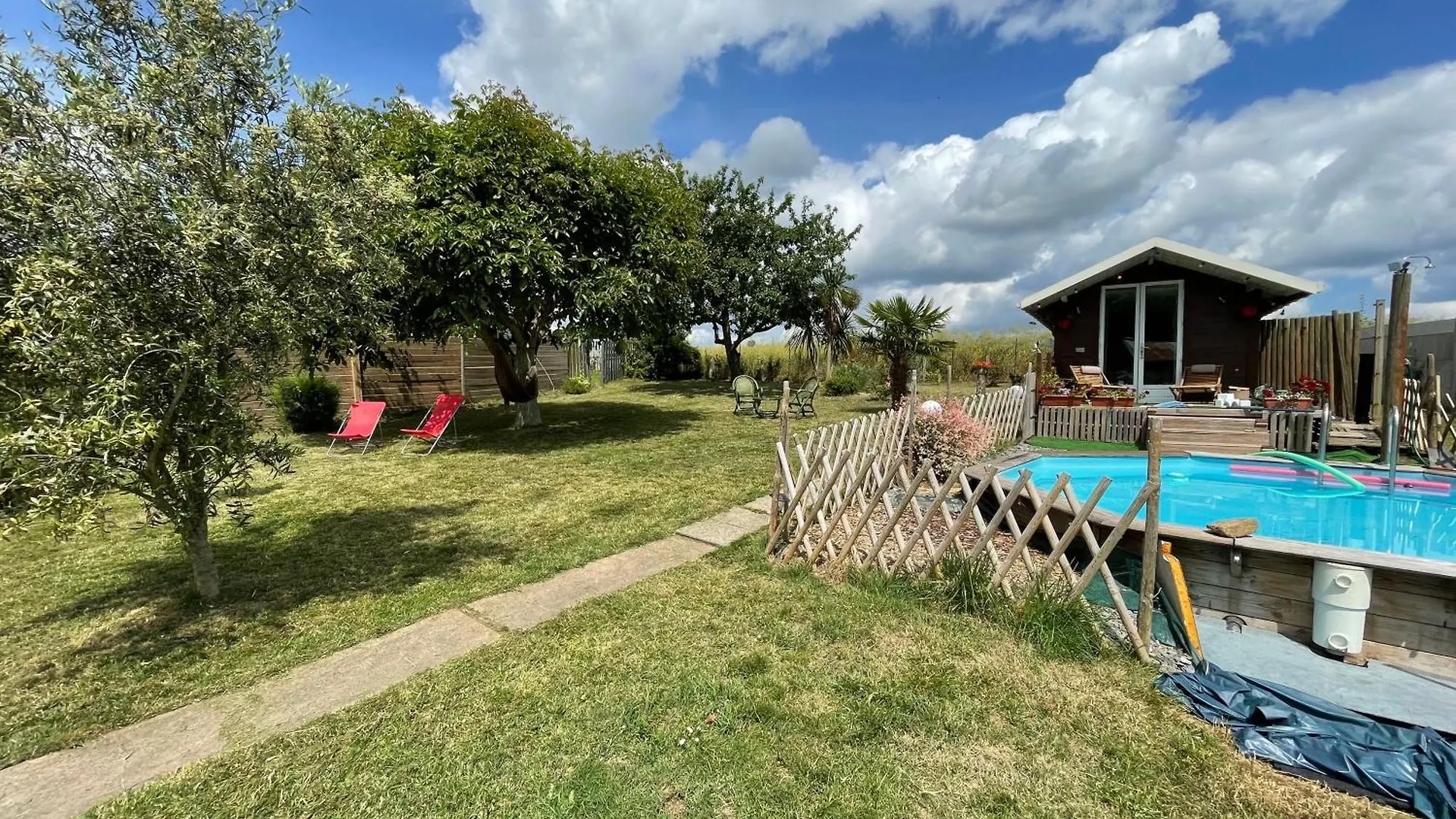 Konukevi Tiny House Avec Piscine Privative Ecologique Otel Pleudihen-sur-Rance Fransa